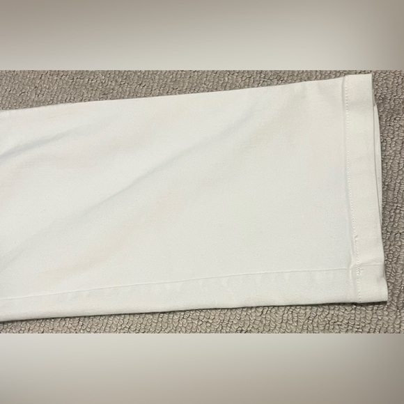 Croft & Barrow Women's White Straight Leg Pants - Picture 5 of 6